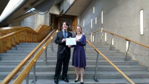 Minister for FEHE - NR - Higgs Prize winners - with Daniel Johnstone-K1024-K1024